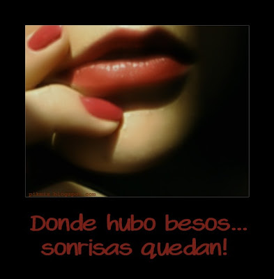 Besos, Frases para Facebook, Labios