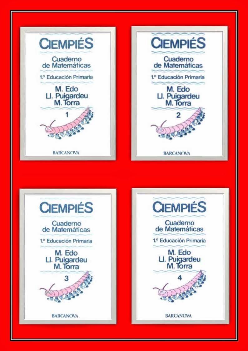 Cuadernos Ciempiés (Matemáticas)