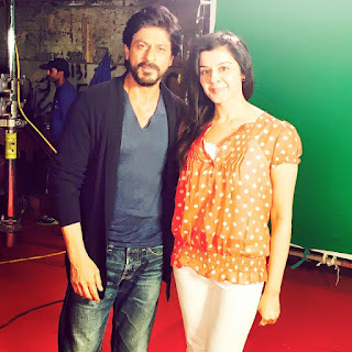 Anushka Ramesh and shahrukh khan