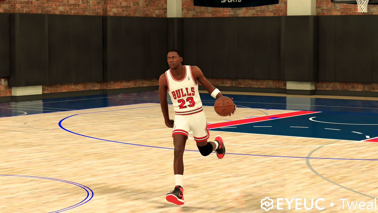 NBA 2K23 Michael Jordan Rookie Cyberface