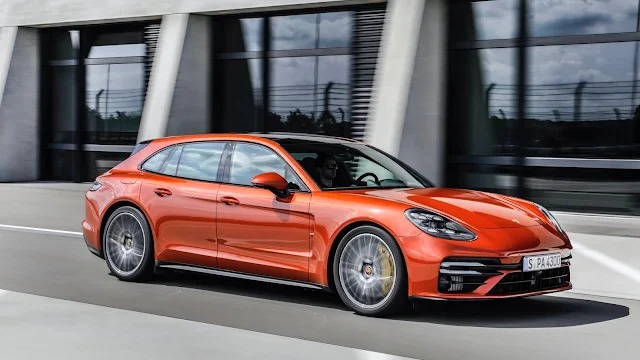 Porsche Panamera 2021 Vista Delantera 3/4