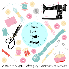 Sew Let's Quilt Along - a sewing and quilting themed quilt along