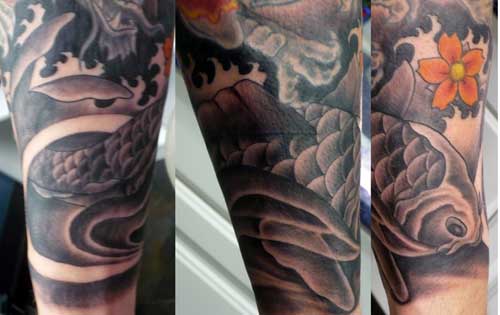 Amazing Japanese Tattoo Sleeve