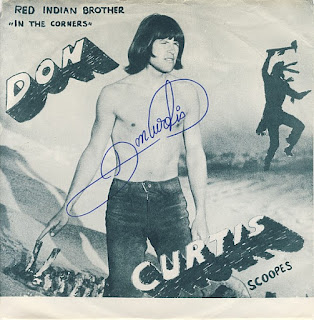 Don Curtis ‎ “Men Of Dakota  Riding” + ‎ “Red Indian Brother  In The Corners” single 7 Swedish Prog Psych