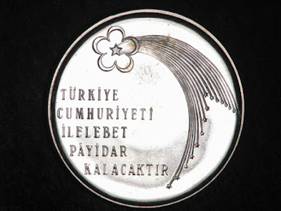 Turkey Lira Silver Commemorative Coin