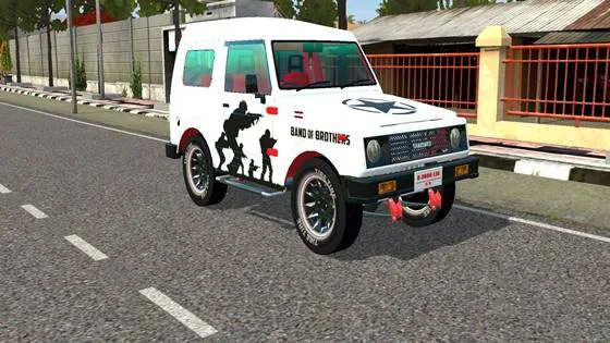 Livery Jimny Katana Putih 2