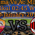 Roma vs AC Milan 10-January-2016