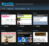 Mobile awsomeness screenshot