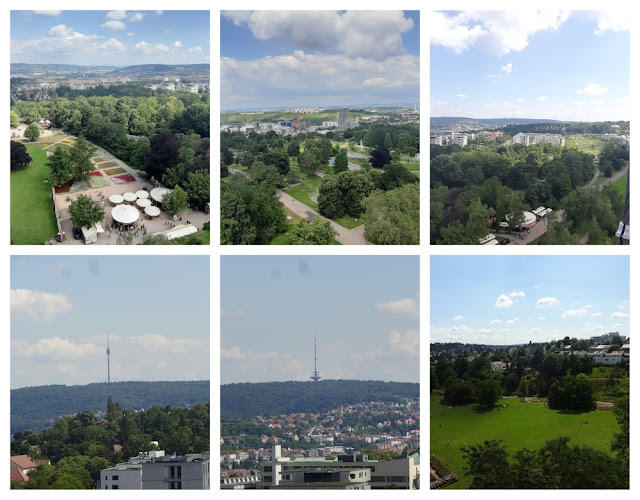 Mirantes e vistas panorâmicas de Stuttgart - Killesbergturm