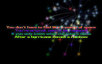 Firework - Katy Perry Song Lyric Quote in Text Image