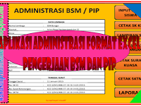 Download Aplikasi pengerjaan BSM atau PIP dengan Program Excel 