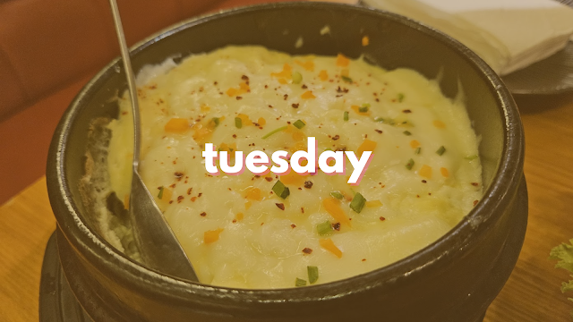 Tuesday - Jin Joo Steamed Egg