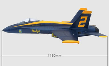 Exceed F/A-18C edf rc jet picture