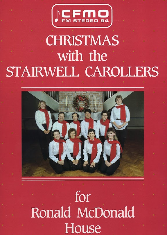 Our first recording, "Christmas with the Stairwell Carollers"