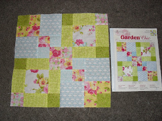 Garden Chic block # 3 - after