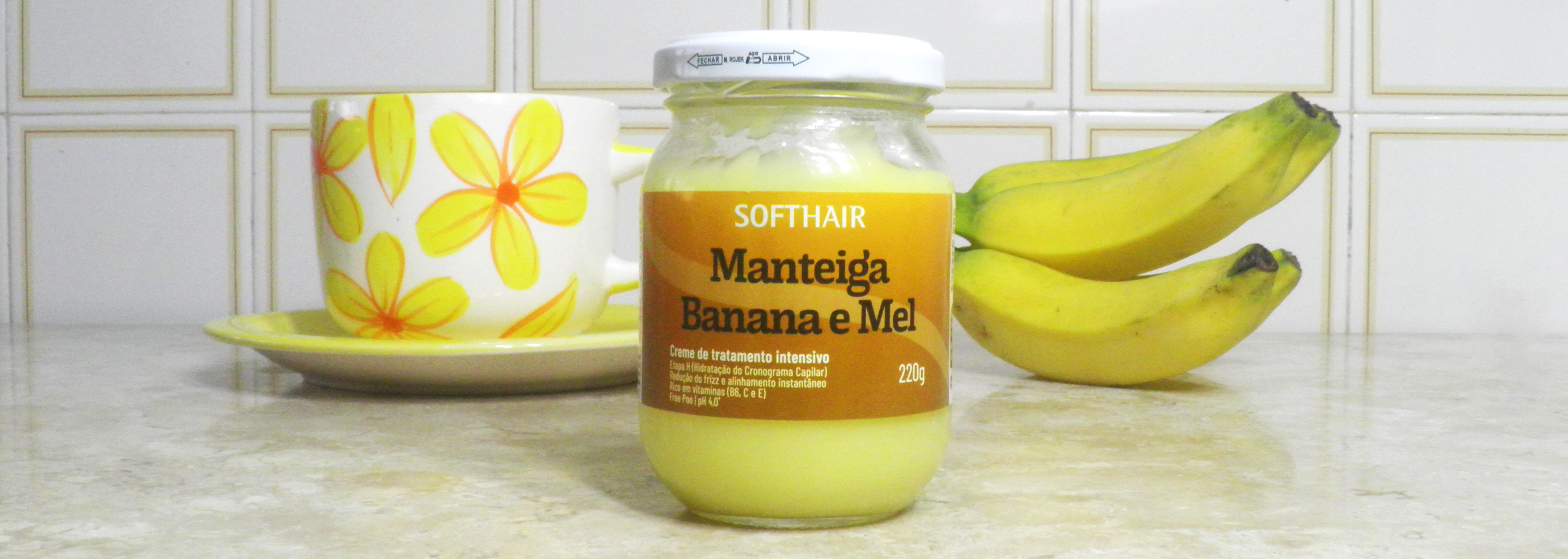 Ingredientes da Composição da Máscara Manteiga Soft Hair Banana e Mel