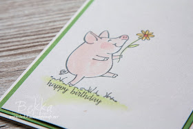 Fast & Fabulous This Little Piggy Birthday Card - buy everything you need to make this card here