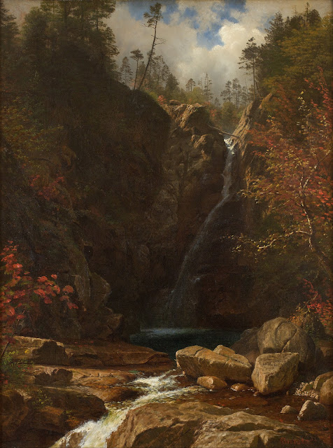 Glen Ellis Falls Albert Bierstadt 1869