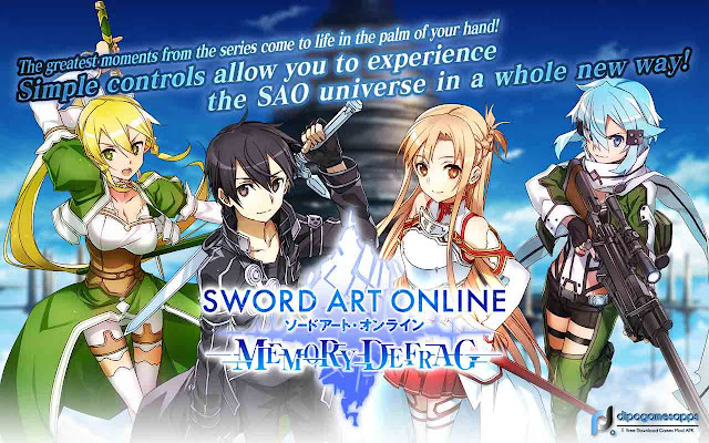 Sword Art Online: Memory Defrag MOD APK Images