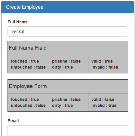 angular form validation