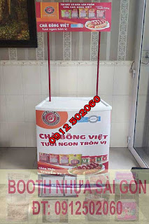 Mua booth lắp ráp bằng nhựa