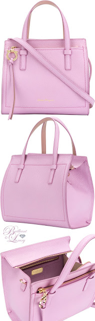 ♦Salvatore Ferragamo Gancio tote bag #pantone #bags #pink #brilliantluxury