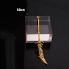 Miniatur Tombak Corvus Glaive Asli Import Koleksi Pajangan Hiasan Gantungan Kunci