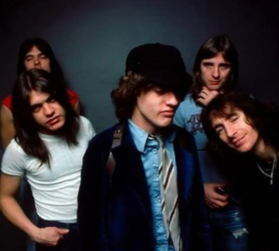 La Banda AC/DC en 1978