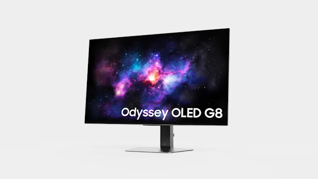 "Samsung CES 2024 gaming monitors."