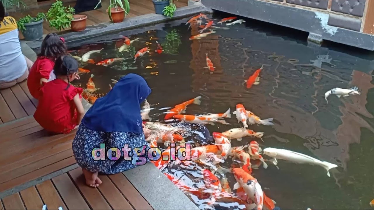 Makan Enak Di Atas Kolam Ikan Wisata Kuliner Cibiuk Galuh Mas