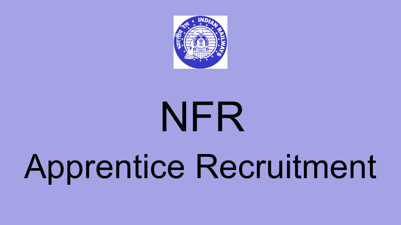 Recruitment for nfr apprentices 2022