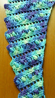 Tina's Allsorts, Tail of Two Dragons Scarf in Crochet