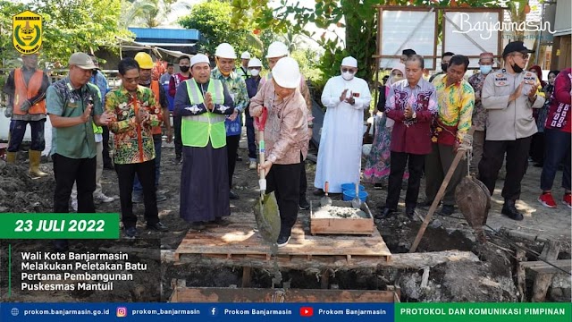 Puskesmas Mantuil Siap Dibangun, Ibnu Sina :  Mudah-mudahan Pembangunanya Berjalan Sesuai Rencana 