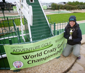 Emily Gottfried at the World Crazy Golf Championships
