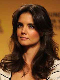 Hairstyles 2013 Katie Holmes long and loose hairstyles