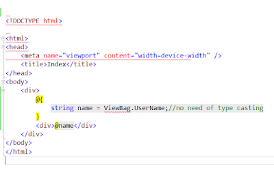 viewbag in  mvc