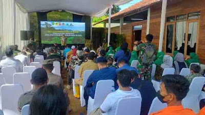 Kodim 0621/Kab.Bogor Bersama Eiger Adventure Land Launching Penanaman Sejuta Pohon Serentak di 24 Koramil Kab Bogor