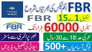 FBR Online Jobs 2022 - FBR Jobs 2022 Advertisement in Newspaper - FBR Latest Jobs 2022 - FBR Vacancy 2022 - www.fbr.gov.pk Jobs 2022 - nitb.gov.pk FBR Jobs 2022