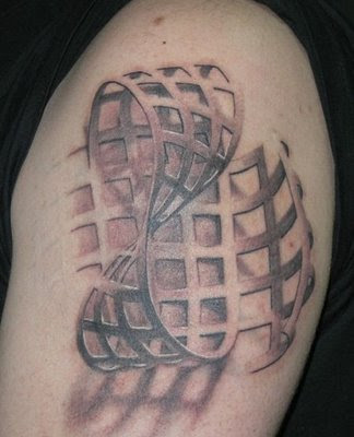 yes it is the 3D tattoos the world top 