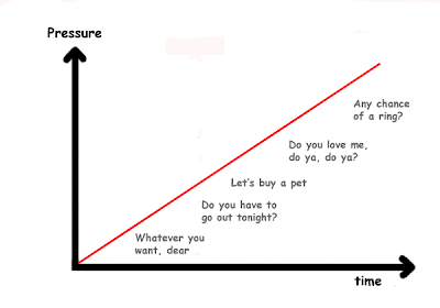 Pseudoscience of love - Pressure to commit increases with time