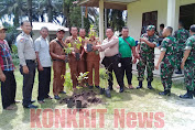 Bhabinkamtibmas Polsek Koto Gasib Wujudkan Program Peduli Penghijauan