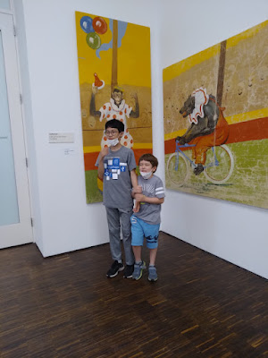 Grandsons at Figge Art Museum