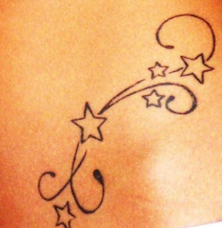 Cute Girly Tattoos On Hip Tattoo