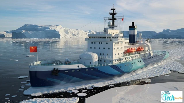 China Launches Its First Multi-Purpose Icebreaker for Deep-Sea Scientific Research