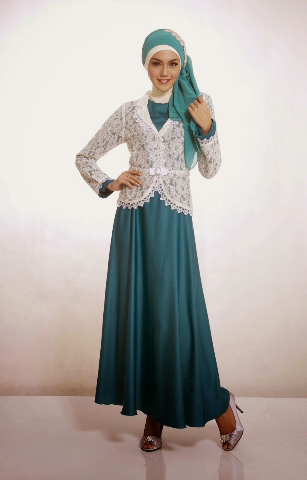 Kumpulan Foto Model Baju Kebaya Pesta Muslimah - Trend 