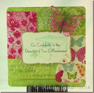 mm butterfly grad card