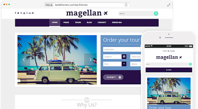 Magellan-Travel WordPress theme