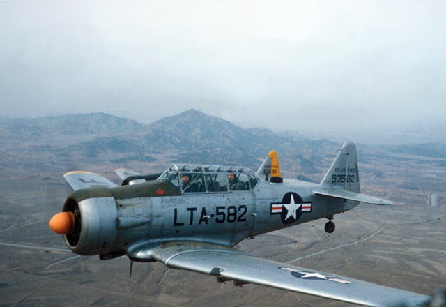 LT-6 Texan over Korea
