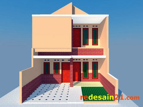 Inilah Gambar Desain  Rumah Minimalis 2 Lantai  3 Kamar 