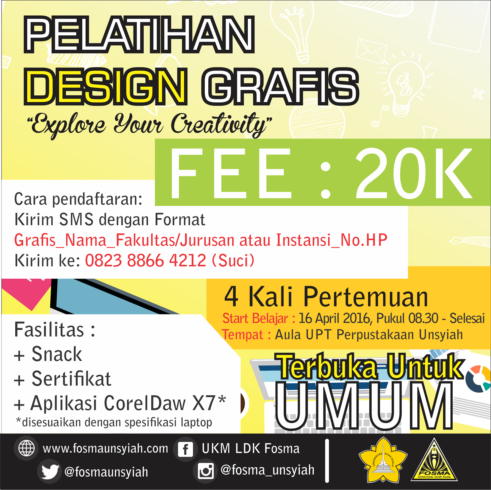 Kumpulan Contoh Brosur Keren Format CDR Vol.2 - Ucorel